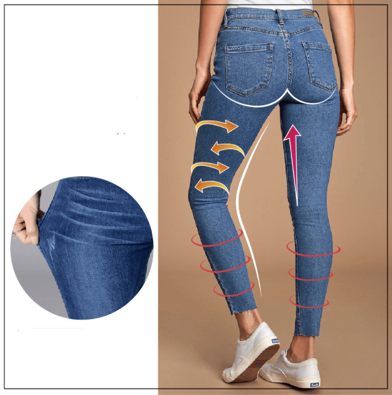 Frauen Jegging Jeans