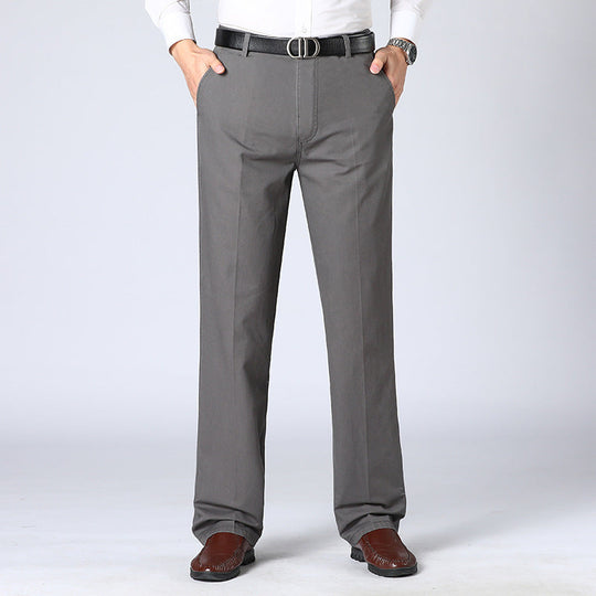 Variant image for Herren Anzughose Business Stil Weicher Stoff Moderne Passform-19