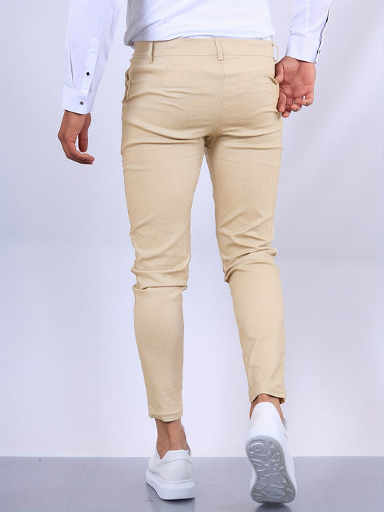 Herren Hosen Slim Fit Modernes Design Vielseitig Kombinierbar 2