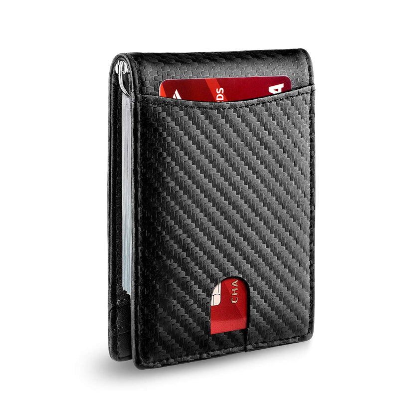 Herren Kartenhalter Mit Geldscheinklammer Minimalistisch 0