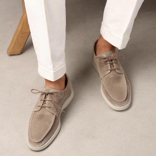 Herren Loafers Wildleder Casual Schuhe mit Robuster Konstruktion 2