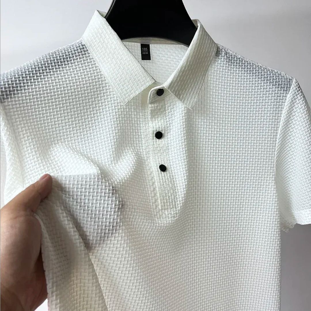 Herren Polo Shirt Leichtes Atmungsaktives Design 4