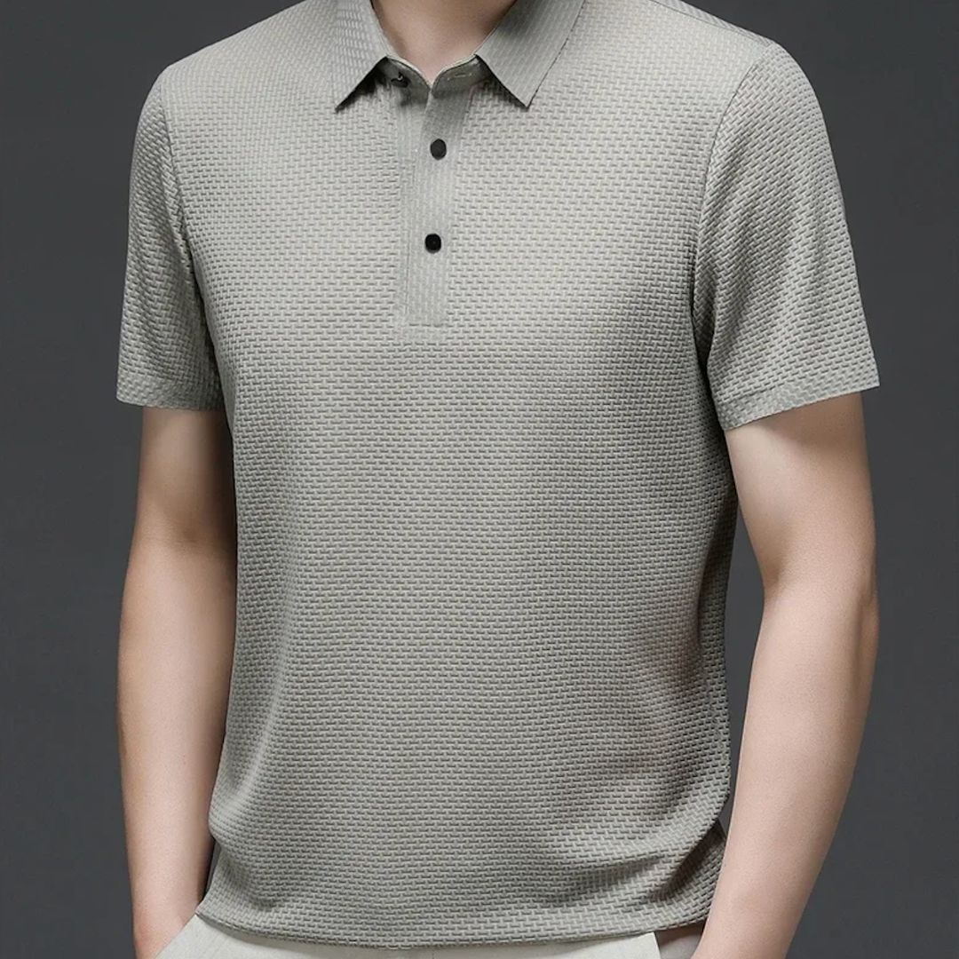 Herren Polo Shirt Leichtes Atmungsaktives Design 5