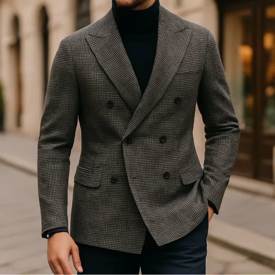 Herren Sakko Modern Fit Stilvoller Blazer für Formelle Anlässe und Freizeit 5