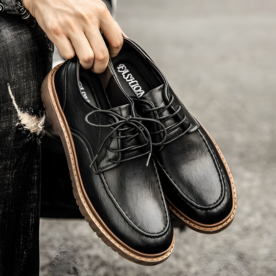 Herren Schnürschuhe Klassisch Stilvoll 3