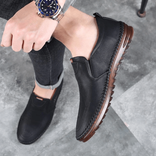 Herren Schuhe Komfort mit Atmungsaktivem Design und Rutschfester Sohle 5
