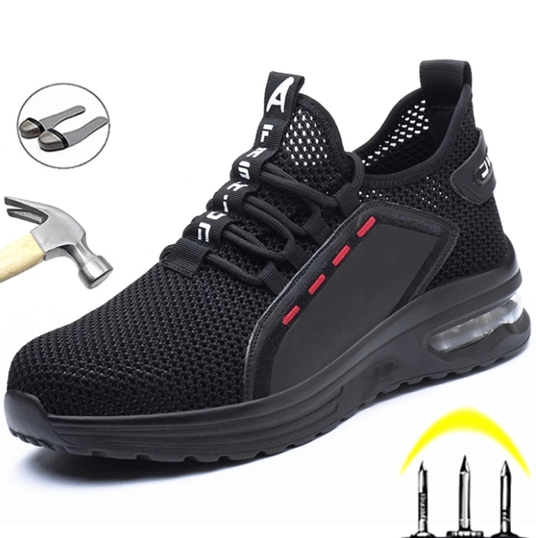 Herren Sicherheitsschuhe S3 mit Stahlkappe und rutschfester Sohle für optimale Sicherheit und Komfort 7