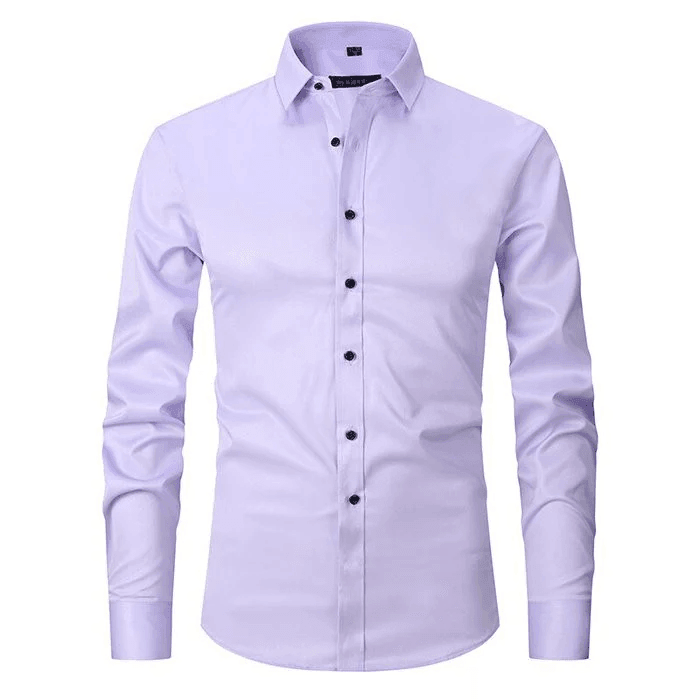 Herren Smart Casual Hemd mit Stretch und Knitterfrei 15