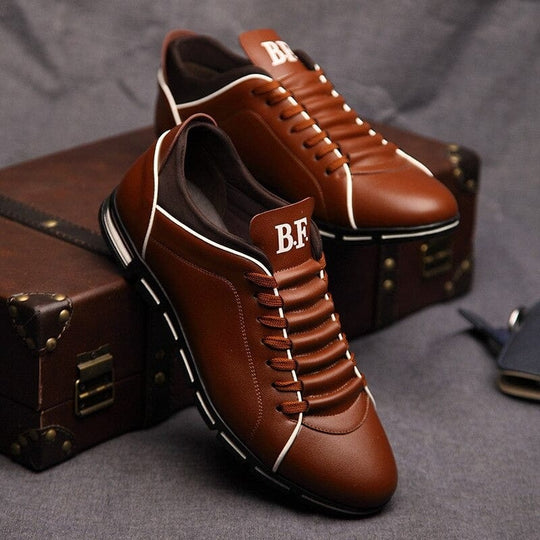 Herren Sneaker mit Versteckter Schnürung für Modernen Look 1
