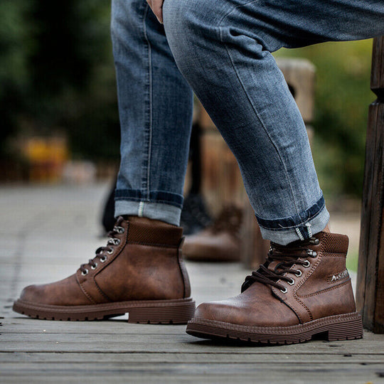 Herren Stiefel Winter Wasserdicht für Outdoor-Aktivitäten 4