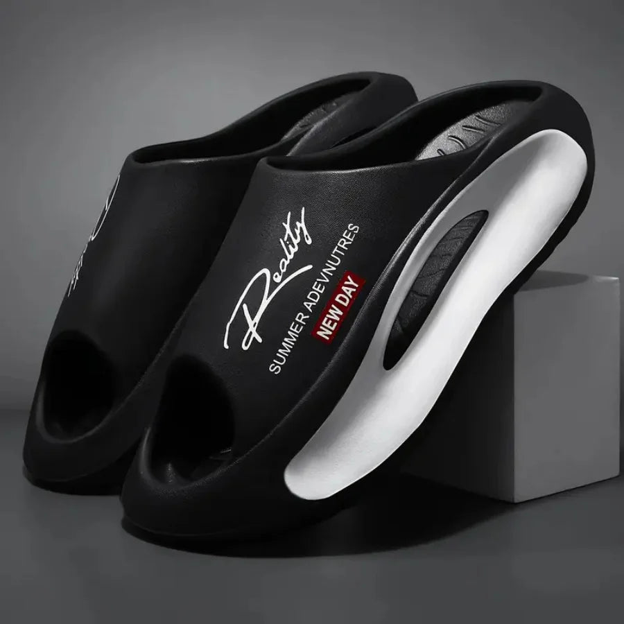 Herren und Damen Hausschuhe Rutschfeste Paar Hausschuhe EVA in zwei Farben 4