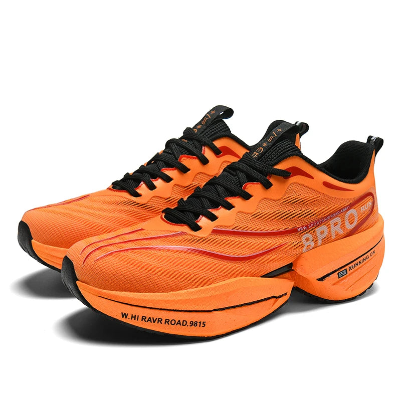 Herren und Damen Marathon Laufschuhe Atmungsaktives Air Mesh mit Carbonplatte 1