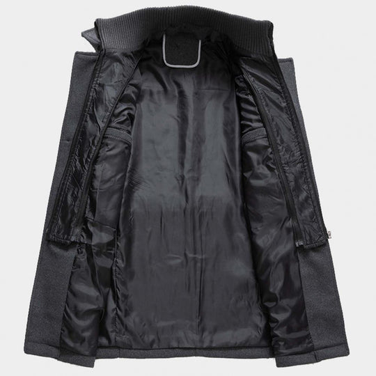 Herrenjacke Winter Zweiteilig Warm Hochwertige Materialien 3