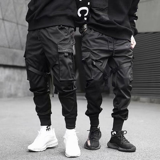 Hip Hop Cargo-Hose Mit Mehreren Taschen