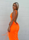 Variant image for Damen Maxikleid Schwarz Rückenfrei Elegantes Stretchstoff Langes Kleid-1