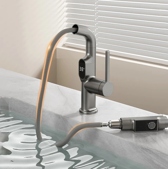 Intelligenter Wasserhahn mit Digitalanzeige für Küche und Bad 5