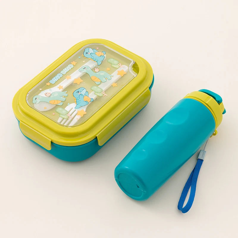 Kinder Bento-Lunchbox-Set mit Einhorn-Motiv 8