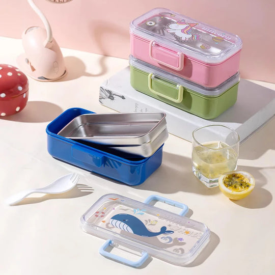 Kinder Lunchbox Mehrfachfächer Verspielt 2