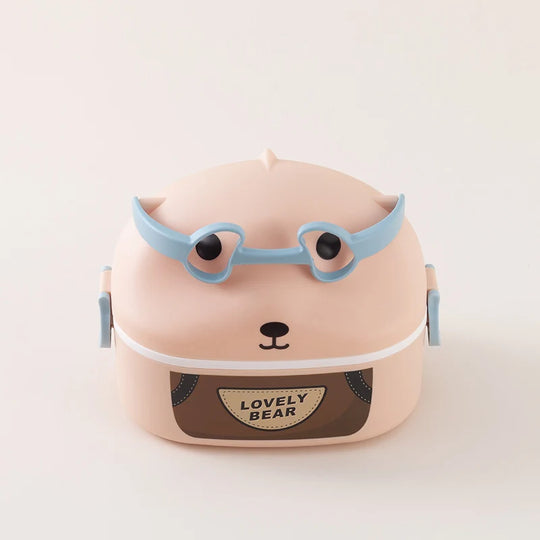 Kinder Lunchbox mit Tiermotiven Tragbar und Praktisch 6