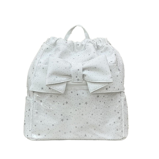 Kinder Rucksack mit Sternenmuster und Schleifendetail 0
