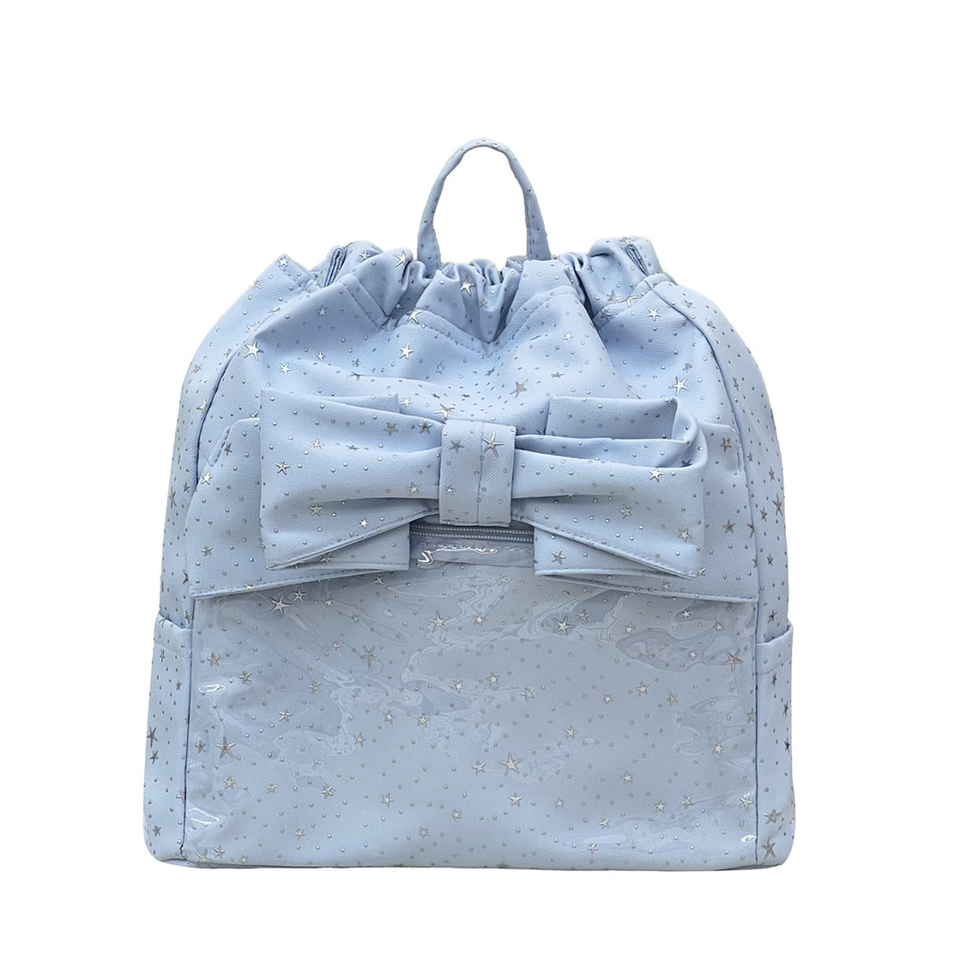 Kinder Rucksack mit Sternenmuster und Schleifendetail 1
