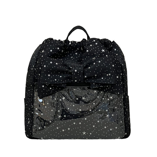 Kinder Rucksack mit Sternenmuster und Schleifendetail 2