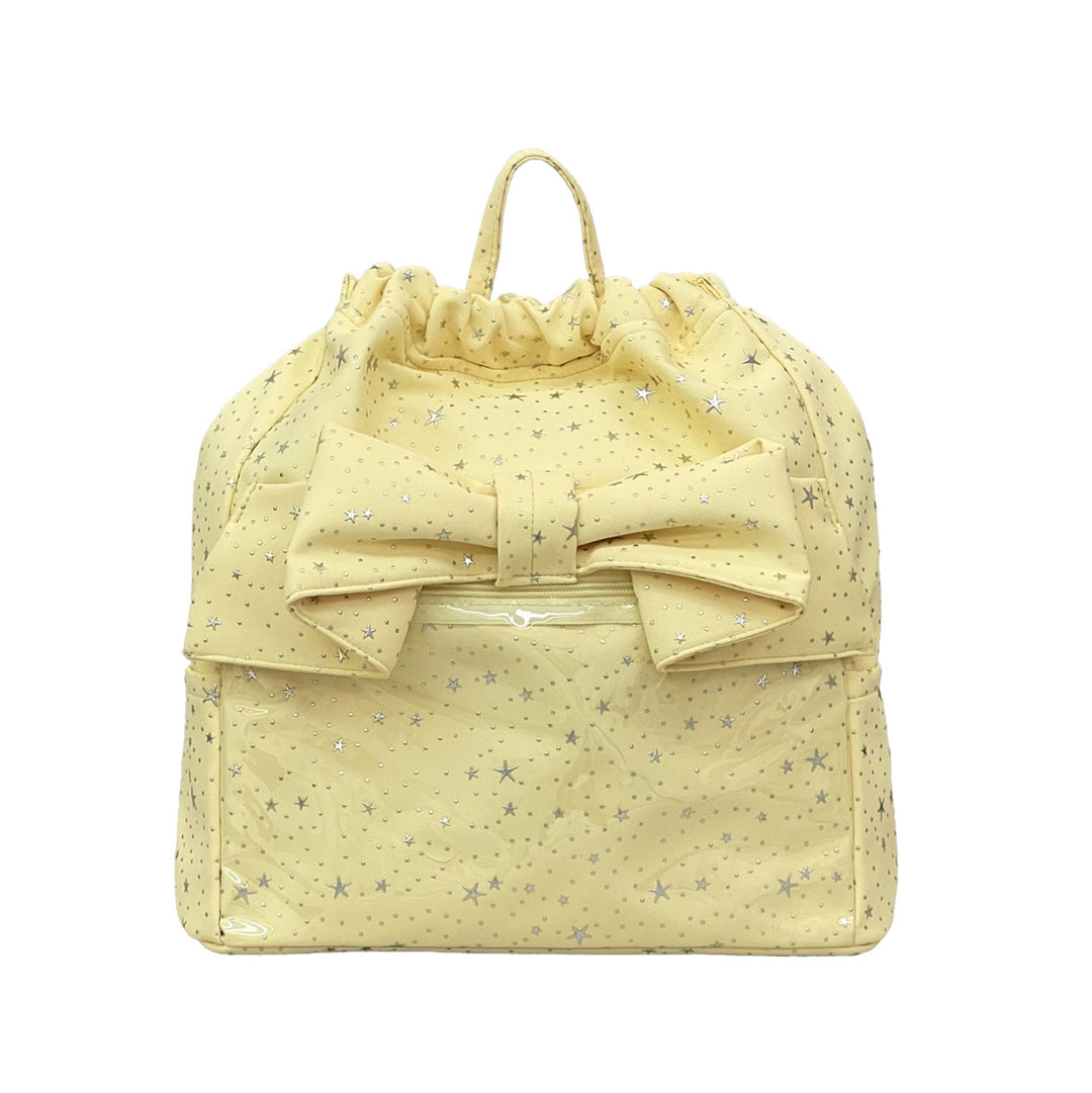 Kinder Rucksack mit Sternenmuster und Schleifendetail 4