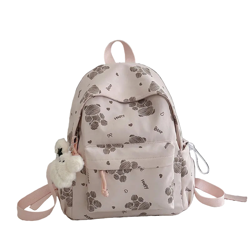 Kinder Rucksack mit verspieltem Illustrationsdesign 0