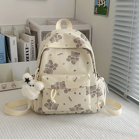 Kinder Rucksack mit verspieltem Illustrationsdesign 1