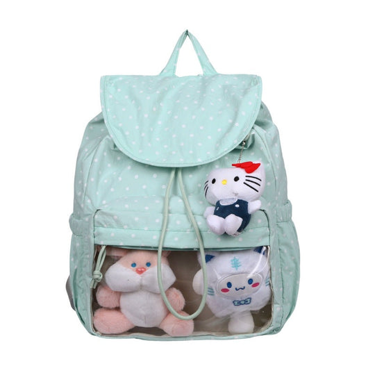 Kinder Rucksack mit verspieltem Punktemuster 3