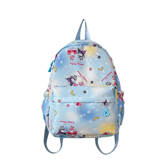 Kinder Schulrucksack mit verspieltem Cartoon-Motiv 1