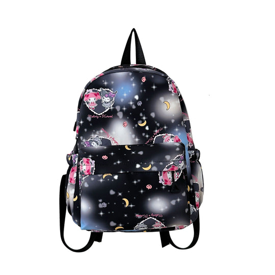 Kinder Schulrucksack mit verspieltem Cartoon-Motiv 3