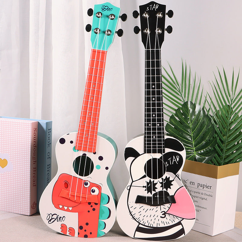 Kinder Ukulele Mini Dinosaurier Design 0