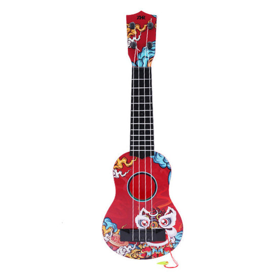 Kinder Ukulele Mini Kreativ Design mit Farbenfrohen Grafiken 1