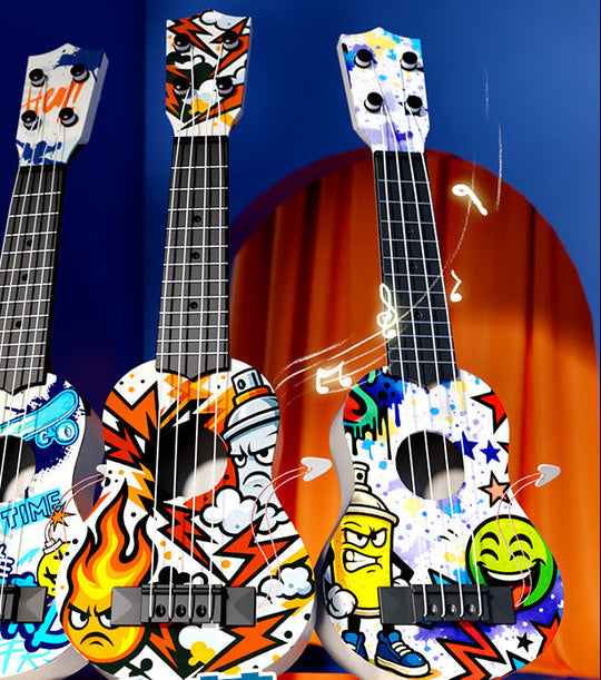Kinder Ukulele Spielzeug Musikalisch Lerninstrument 0