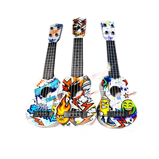 Kinder Ukulele Spielzeug Musikalisch Lerninstrument 4