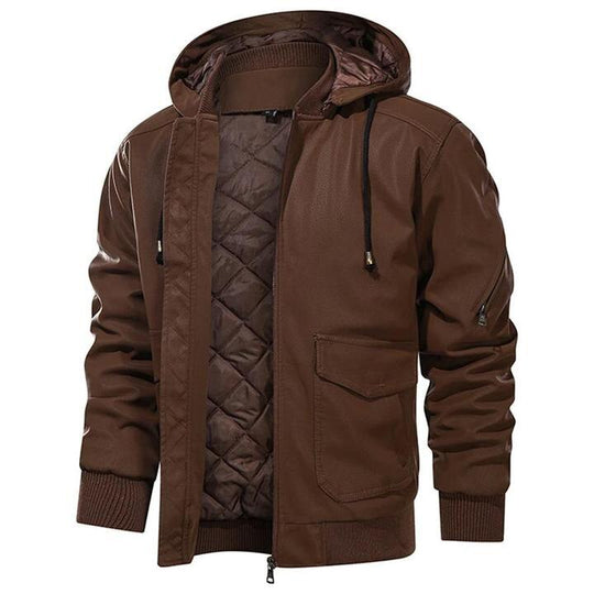 Kunstlederjacke