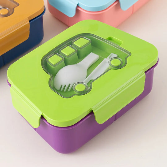 Lunchbox Für Kinder Und Erwachsene Mit Buntem Cartoon-Motiv 1