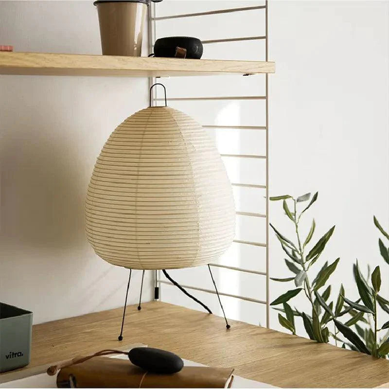 Papierlampe mit japanischer Inspiration für stilvolle Beleuchtung 8