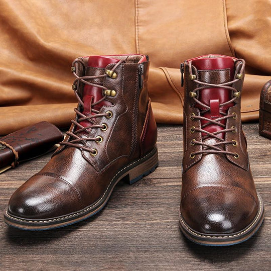 Premium Oxford-Stiefel Für Männer