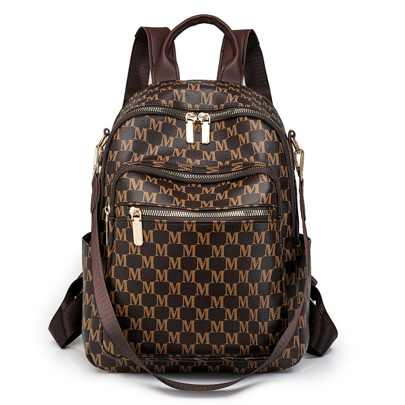 Rucksack Damen Modern Mit Grafischem Muster für Alltag und Freizeit 1