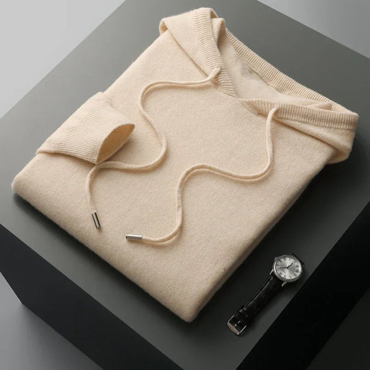 Variant image for Damen Hættetrøje Beige Klassisch Wolle Mischmaterial-21