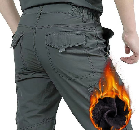 Variant image for Herren Cargohose Winterfest Robustes Material mit Praktischen Taschen-14