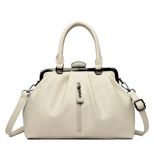 Damen Umhängetasche Trendy PU-Leder für Alltag und Freizeit 1