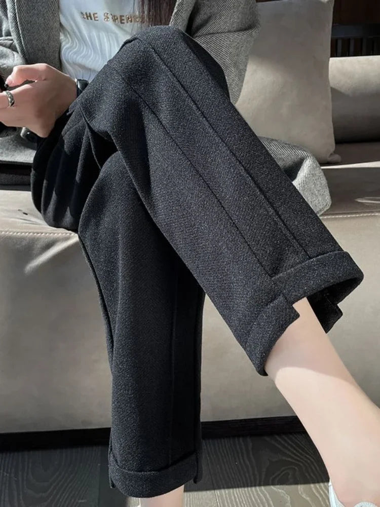 Variant image for Damen Pantalon Elegantes Polyester Bequem-11