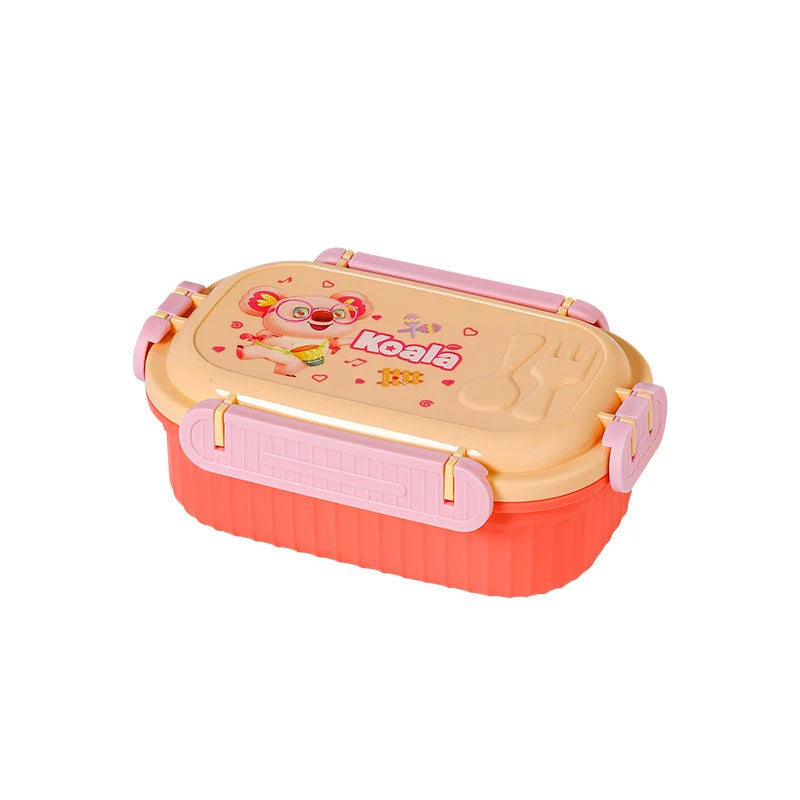 Unisex Bento-Lunchbox mit verspielten Tiermotiven 5