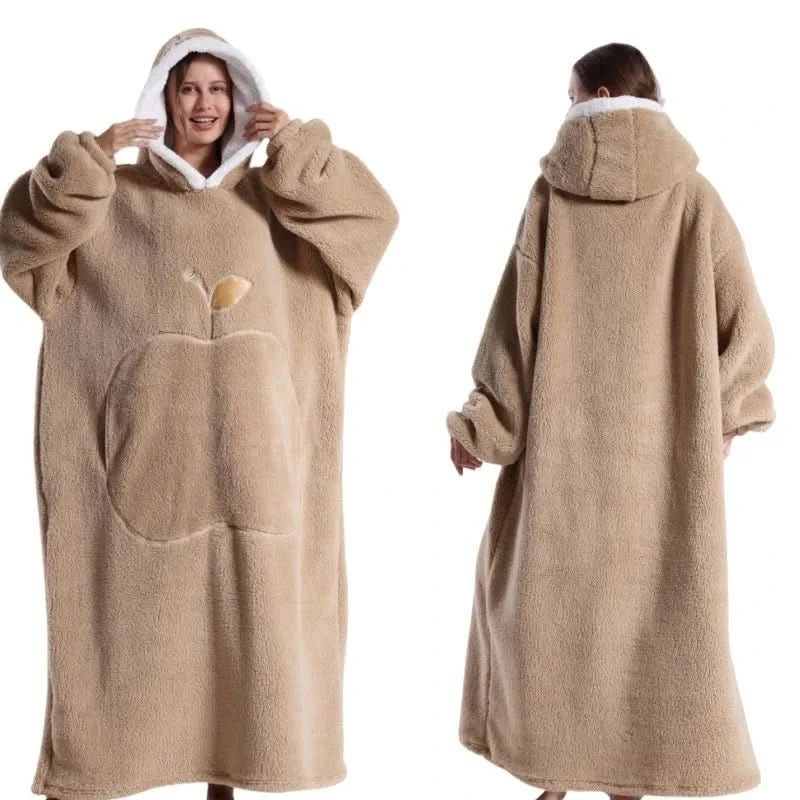 Unisex Fleece Hoodie Übergröße für Komfort und Entspannung 6