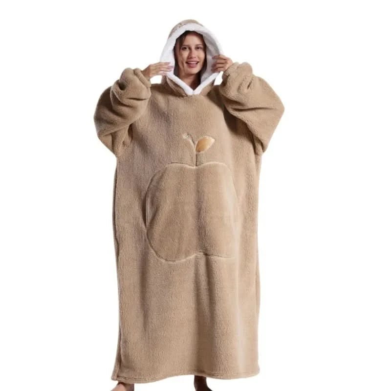 Unisex Fleece Hoodie Übergröße für Komfort und Entspannung 9