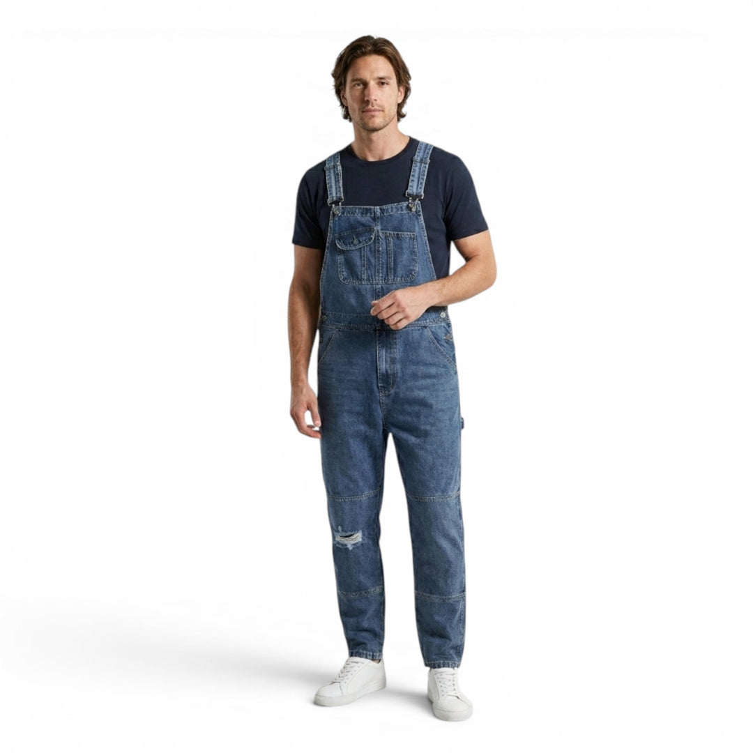 Unisex Gartenhose mit Verstellbaren Trägern und Tiefe Taschen 4