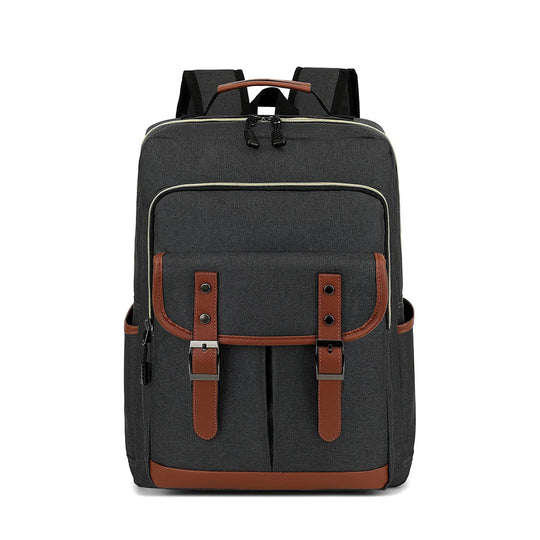 Unisex Laptop Rucksack Vintage Stil Mit Wasserdichtem Design 7